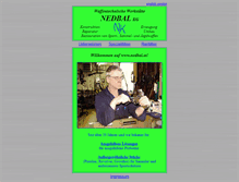 Tablet Screenshot of nedbal.at